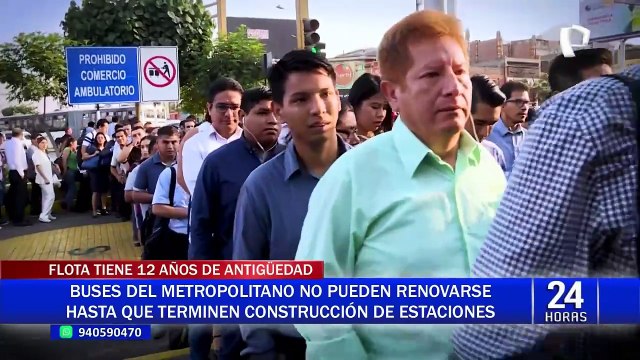 Metropolitano: buses no pueden renovarse hasta que terminen construcción de estaciones