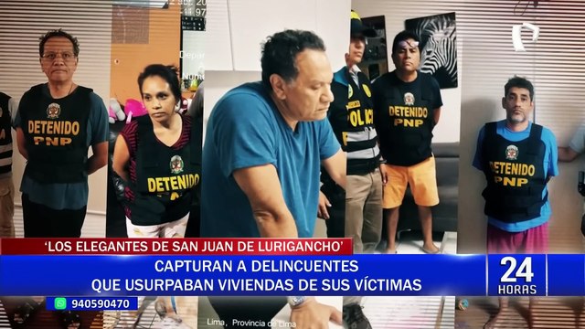 La Molina: allanan 23 inmuebles y detienen a miembros de banda dedicada a la usurpación de viviendas