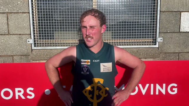 WDFNL: Old Collegians’ Jacob Brooks after his 100th game