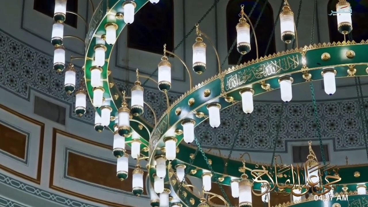 أذان الفجر من تلفزيون قطر 2024