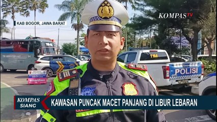 Скачать видео: Puncak Macet Panjang di Libur Lebaran, Polisi Berlakukan Sistem Satu Arah dan Ganjil-Genap