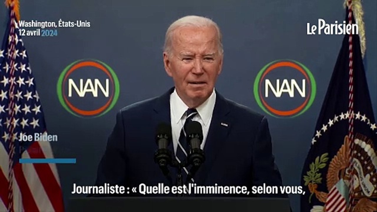 Biden s’attend à ce que l’Iran attaque « bientôt » Israël