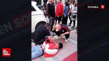 İstanbul'da turist kadına bıçak çekti, imdadına ünlü oyuncu yetişti