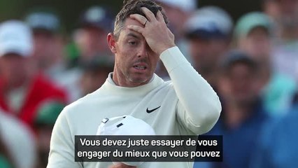 Masters - McIlroy : "Mon swing m'a semblé horrible !"
