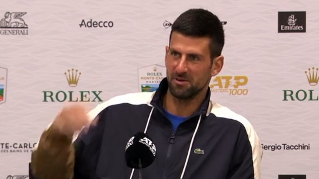 Tennis - Monte-Carlo 2024 - Novak Djokovic : Over the last 7 or 8 years, it's been hard for me to win 7 or 8 matches in a row, but here we are, back in the semi-finals
