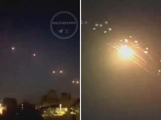 Video herunterladen: Decine di razzi di Hezbollah verso Israele: il video del momento in cui vengono intercettati dall’Iron Dome