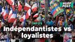 À Nouméa, les indépendantistes et les loyalistes ont manifesté en plein centre-ville