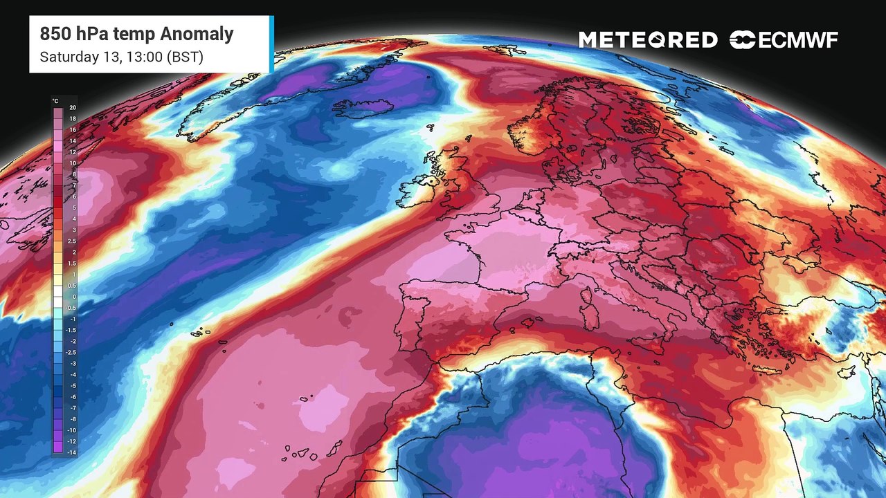 Polar air will be dragged southwards across the UK bringing an end to spring?