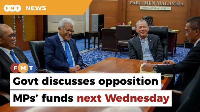 Govt to discuss opposition MPs’ allocation next Wednesday, says Fadillah