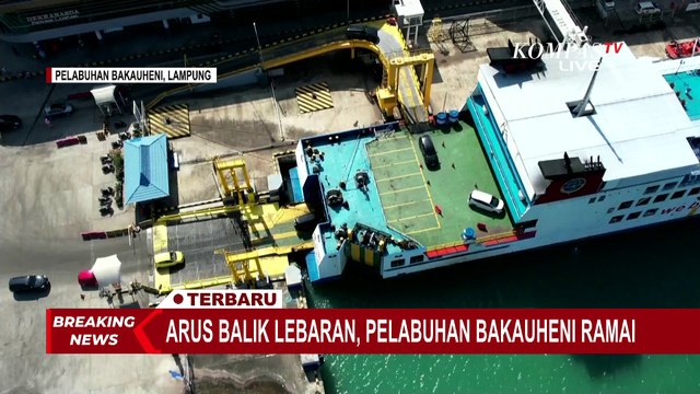 Pelabuhan Bakauheni Hadapi Arus Balik Lebaran, Masa Kedaluwarsa Tiket Pemudik Ditiadakan