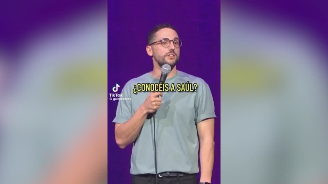 El vacile de un cómico a Saúl en pleno espectáculo: Te como los h***