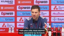 Xabi Alonso : “Les supporters peuvent être prêts à faire la fête, mais nous devons aussi respecter l'adversaire”