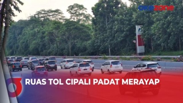 Skema One Way Kembali Diberlakukan, Ruas Tol Cipali Padat Merayap