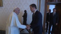 Recibimiento del papa Francisco a los alcaldes de las ciudades patrimonio