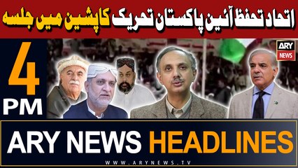 ARY News 4 PM Headlines | 13th April 2024 | Pishin power show