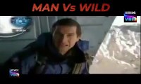 Bear Grylls tackles extreme challenges | Man Vs Wild |n Hindi