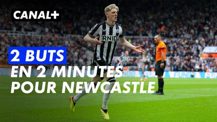 Newcastle inscrit deux buts en deux minutes contre Tottenham - Premier League 2023/24 (J33)