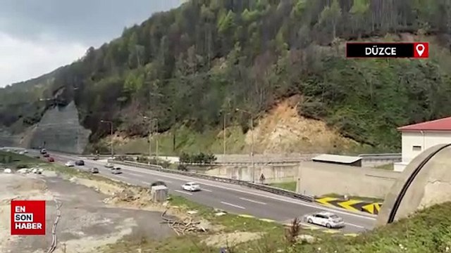Anadolu Otoyolu'nun Bolu kesiminde bayram tatili dönüş trafiği akıcı yoğun seyrediyor