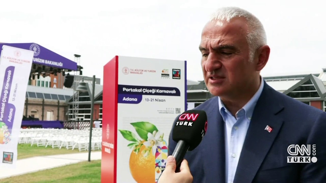 Kültür ve Turizm Bakanı Ersoy CNN TÜRK’te: Kültür Yolu Festivali başladı