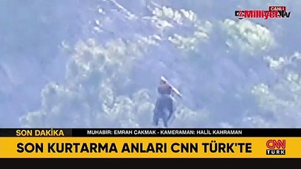 Mahsur kalanların tamamı kurtarıldı