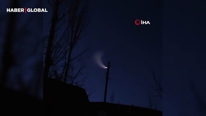 Gökyüzünde görülen gizemli ışık endişelendirdi