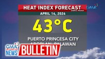 Walong lugar sa bansa posibleng makaranas bukas ng mataas heat index na nasa danger level | GMA Integrated News Bulletin