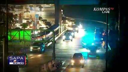 Pemudik Berangsur Kembali, Tol Cileunyi Bandung ke Jakarta Terpantau Ramai!