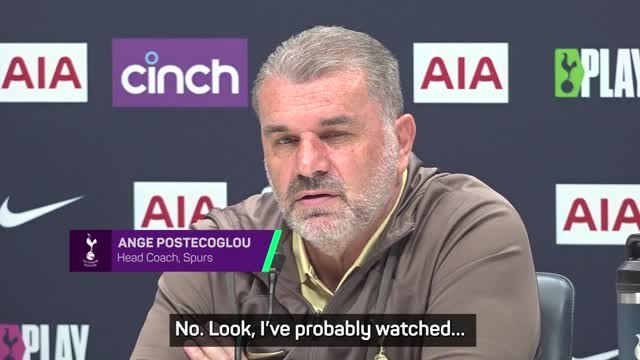 'I love documentaries, but no' - Postecoglou avoiding Spurs series