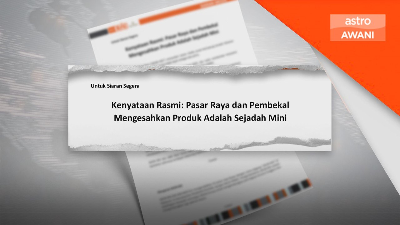 Produk sebenarnya sejadah mini – AEON BiG