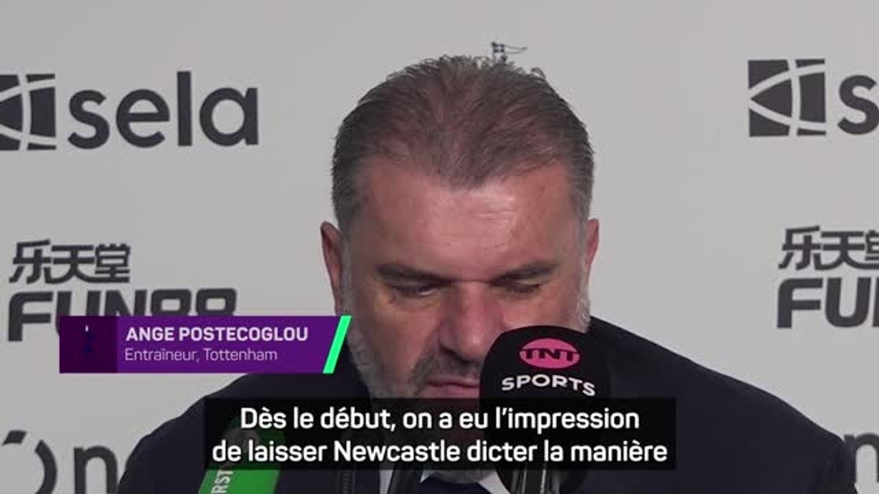 Tottenham - Postecoglou : “Nous avons laissé le match nous échapper”