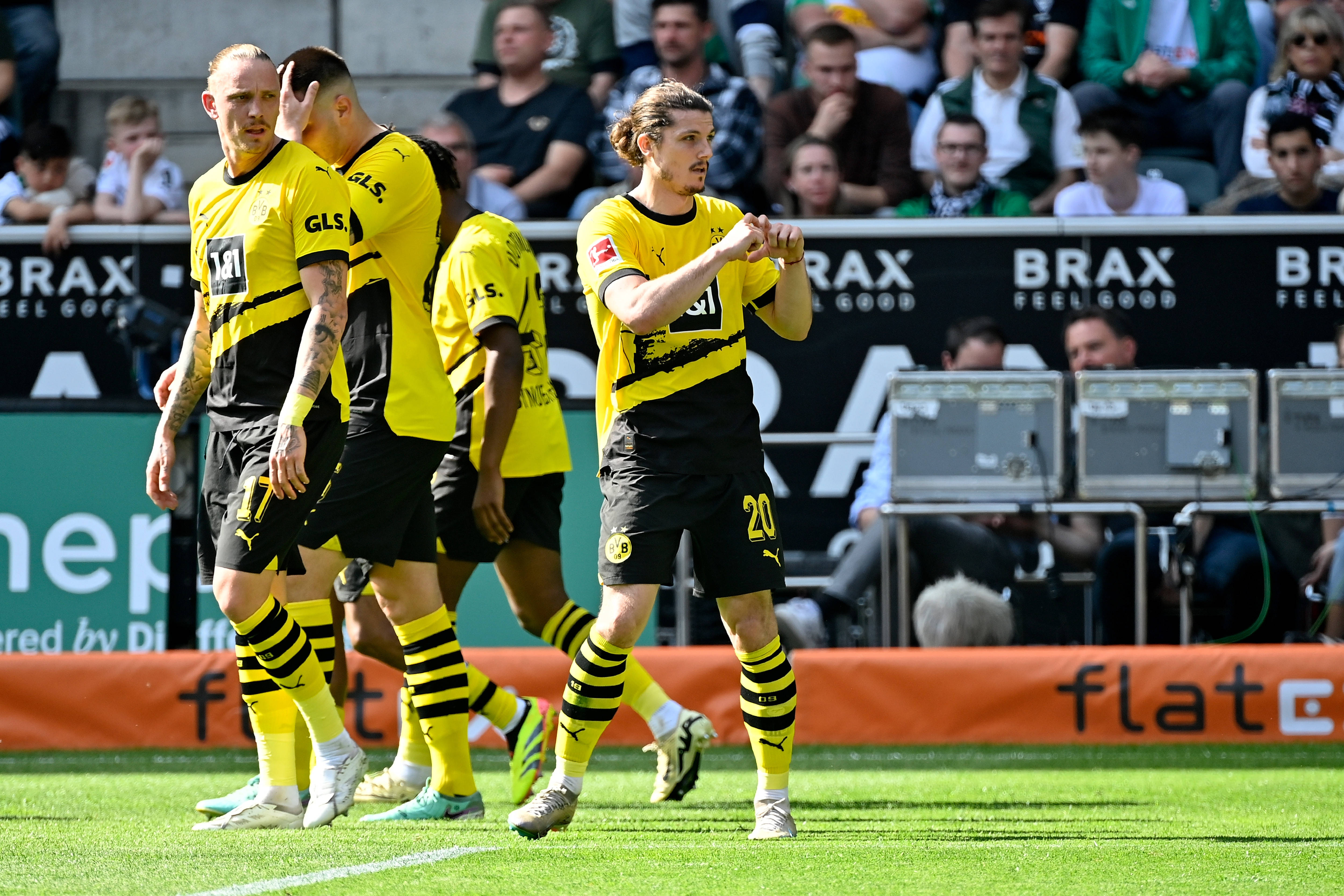 Bundesliga : Sabitzer s'offre un doublé, Dortmund reste dans la course à l'Europe