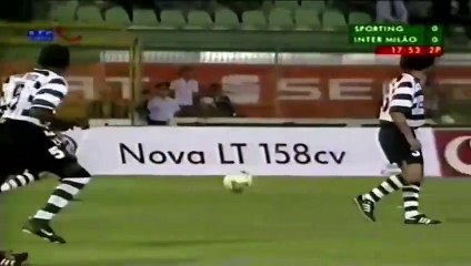 01. Cristiano Ronaldo vs Inter Milan (Home) Champions League Qualifying (Debut For Sporting Lisbon) 14-08-2002