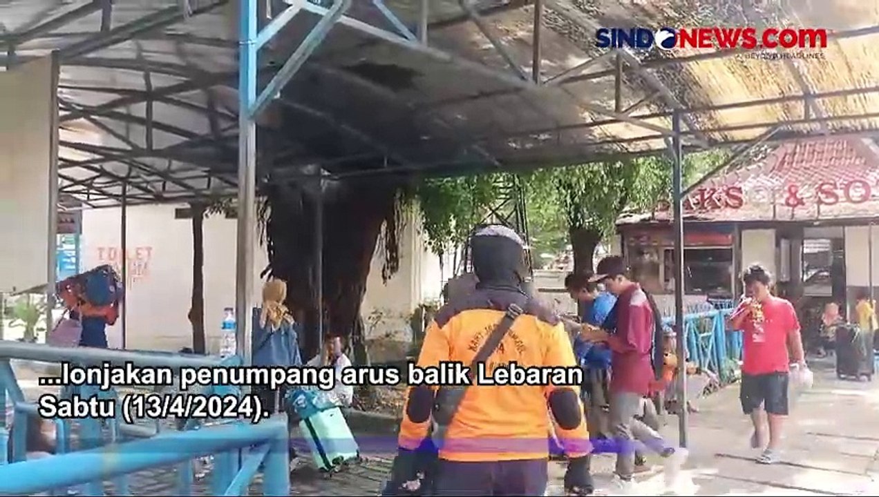 Arus Balik,  Terjadi Lonjakan Penumpang yang Tiba di Terminal Kampung Rambutan