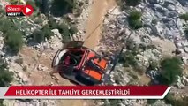 MSB: Helikopter ile tahliye gerçekleştirildi