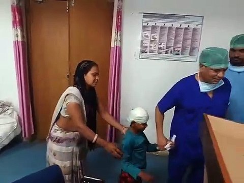 Brain surgery of 10 year old girl through endoscopy for the first time in Jhalawar