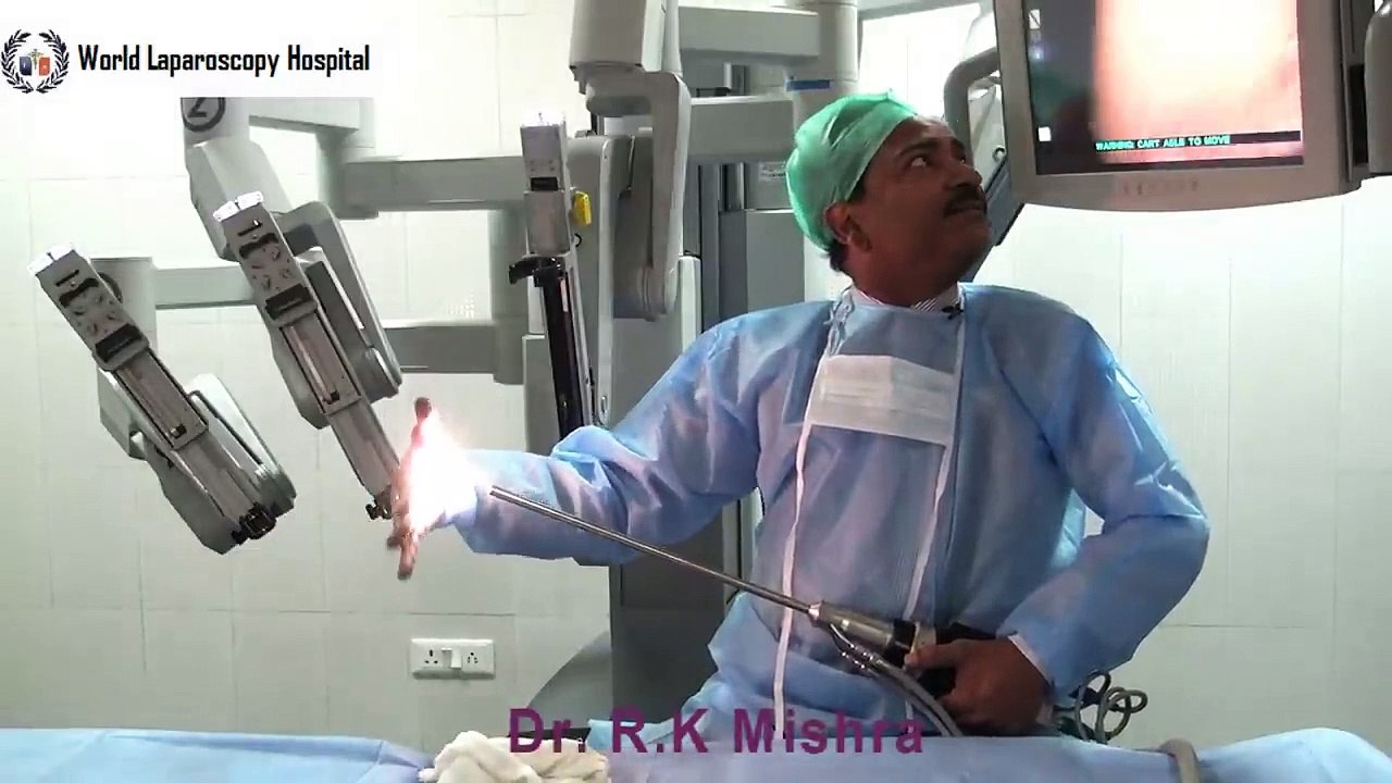 Demonstration of Da Vinci Robotic Surgery Training Part 3