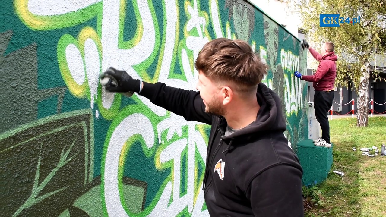 Nowe graffiti na Klin City Graffiti Jam