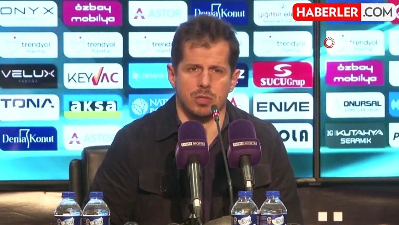 Emre Belözoğlu: 'Henüz kendimizi sağlam bir konuma almış durumda değiliz'