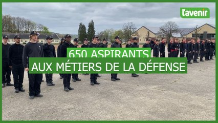 650 aspirants aux métiers de la Défense à Arlon