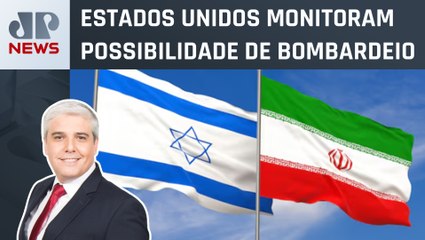 Israel está em estado de alerta máximo diante da ameaça de ataque do Irã; Marcelo Favalli analisa