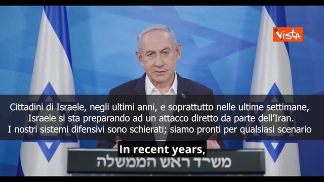Netanyahu: Israele ? forte, siamo pronti a ogni scenario