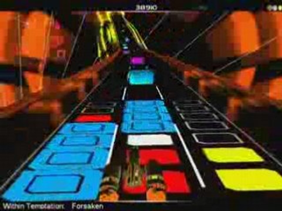 *Improved Audio* Audiosurf - Forsaken (Within Temptation)