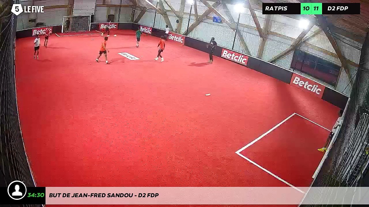 But de Jean-fred Sandou - d2 fdp