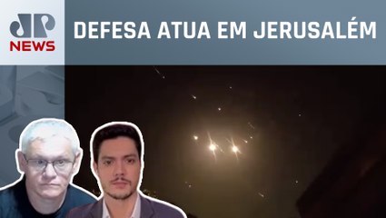 Domo de Ferro de Israel intercepta drones e mísseis; Uriã Fancelli e Robinson Farinazzo comentam
