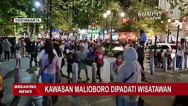 Libur Lebaran, Kawasan Malioboro Dipadati Wisatawan