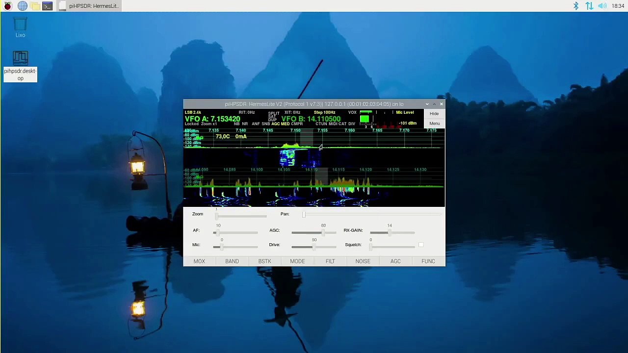 Modos digitais com o Radioberry