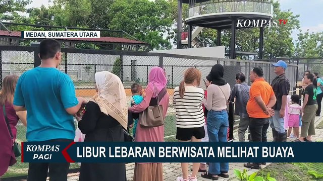 Libur Lebaran Berwisata Melihat Buaya di Taman Buaya Medan
