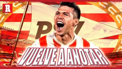 Chuky LOZANO vuelve a ANOTAR en la EREDIVISIE