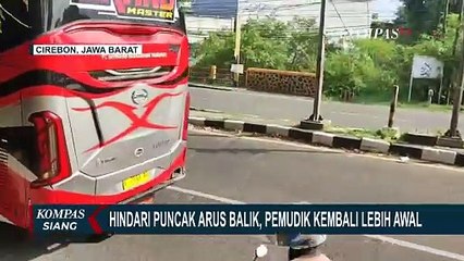 Arus Balik pada 13 April 2024, Pemudik Pulang Lebih Awal