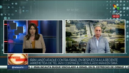 Irán atacó con drones y misiles a Israel